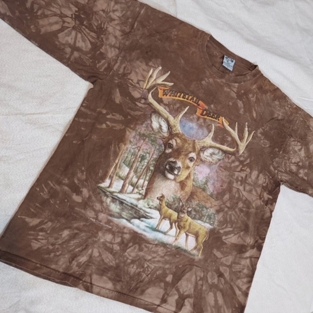 Vintage Deer Graphic  T-Shirt